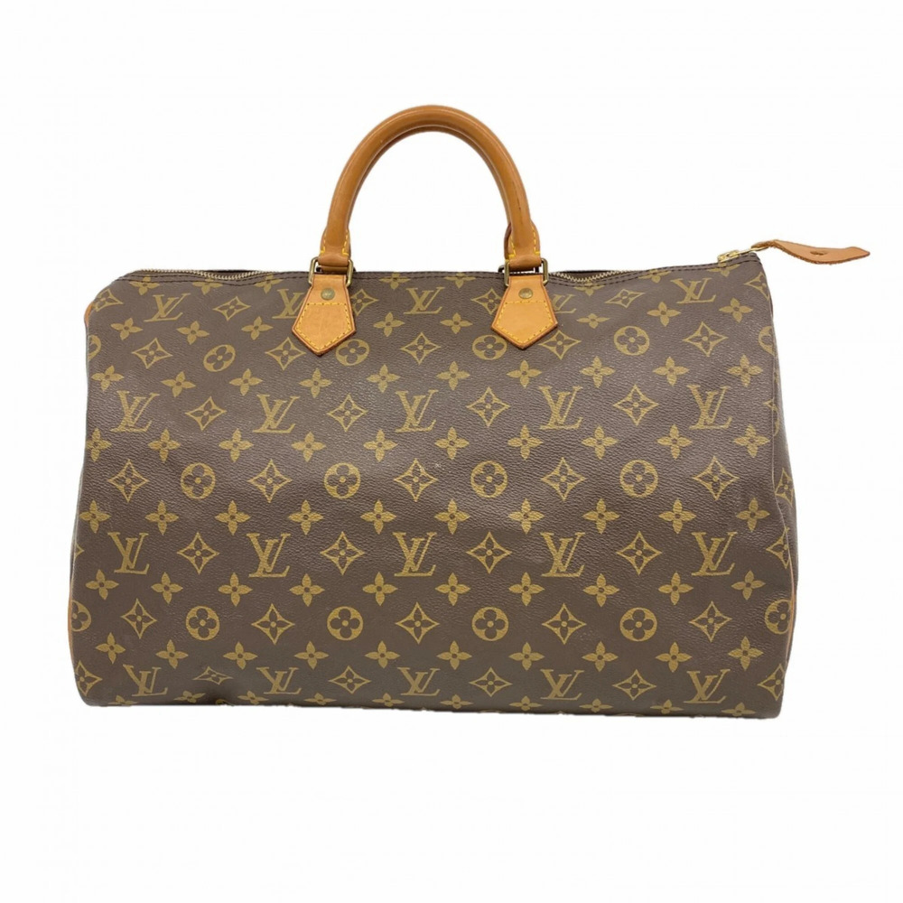 LOUIS VUITTON Brown Monogram Speedy 40 Bag